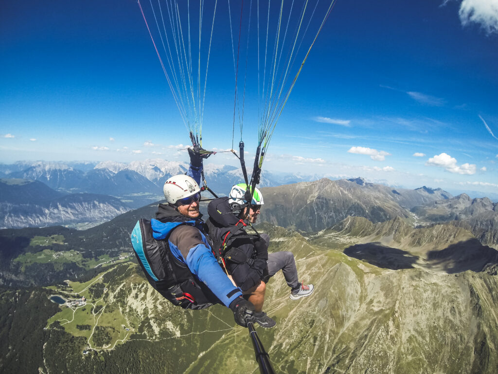 Flying in the Ötztal